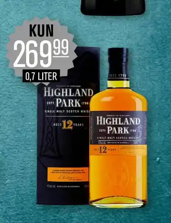 Whiskey highland park