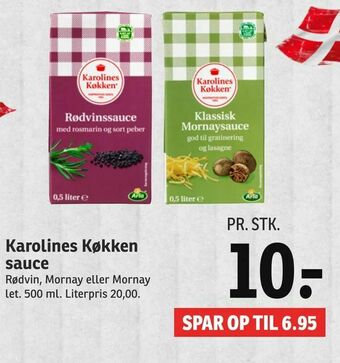 SPAR Karolines Køkken sauce tilbud