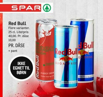 SPAR Red Bull tilbud