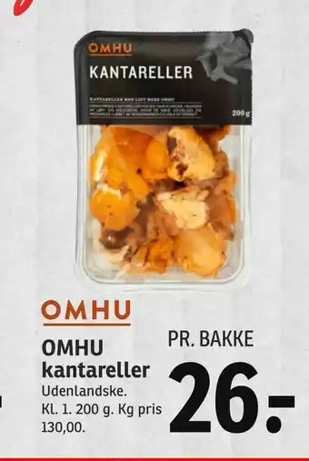 SPAR OMHU kantareller tilbud