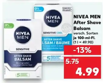 Kaufland NIVEA MEN After Shave Balsam tilbud