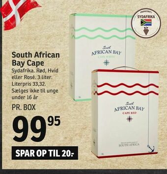 South African Bay Cape