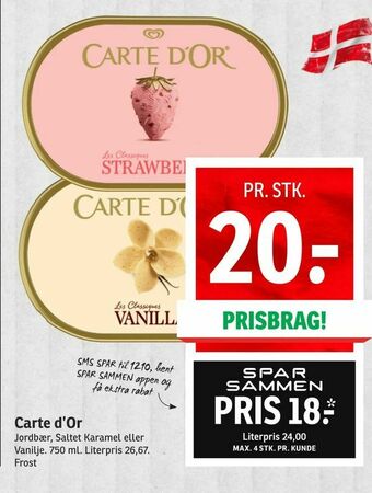SPAR Carte d'Or tilbud