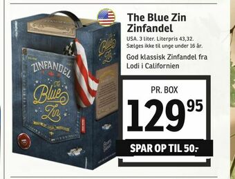 The Blue Zin Zinfandel