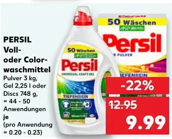 Kaufland PERSIL Voll- oder Color-waschmittel tilbud