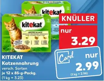KITEKAT Katzennahrung