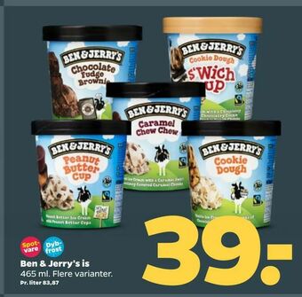 Netto Ben & Jerry's is tilbud