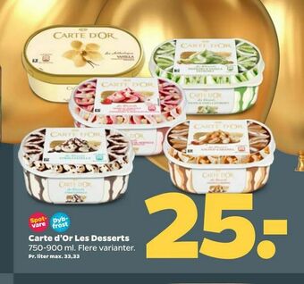 Netto Carte d'Or Les Desserts tilbud