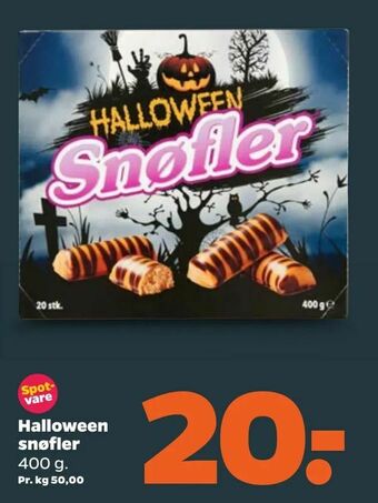 Halloween snøfler