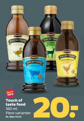 Netto Touch of taste fond tilbud