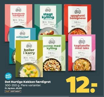 Netto Det Hurtige Køkken færdigret tilbud