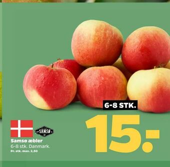 Netto Samsø æbler tilbud