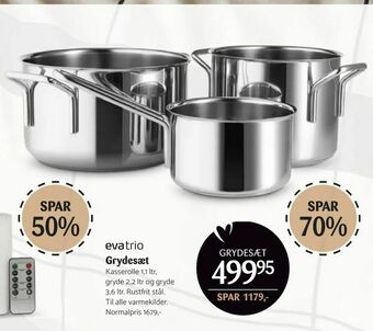 Kop & Kande Grydesæt tilbud