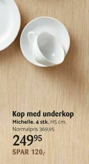 Kop & Kande Kop med underkop tilbud