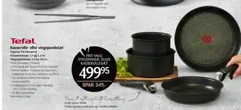 Kop & Kande Kasserolle- eller stegepandesæt tilbud