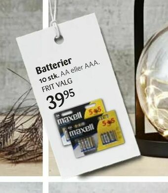 Kop & Kande Batterier tilbud