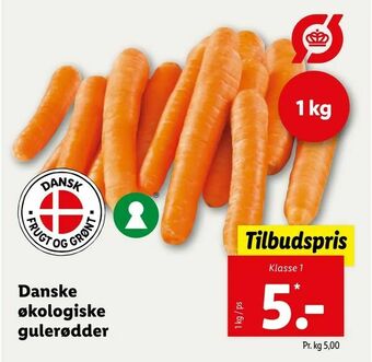 Danske økologiske gulerødder