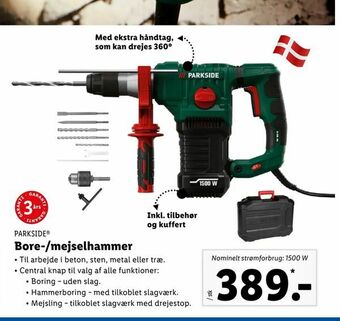 Bore-/mejselhammer