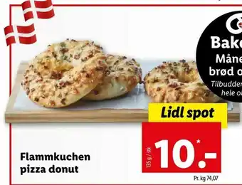 Let-Køb Flammkuchen pizza donut tilbud