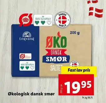 Let-Køb Økologisk dansk smør tilbud