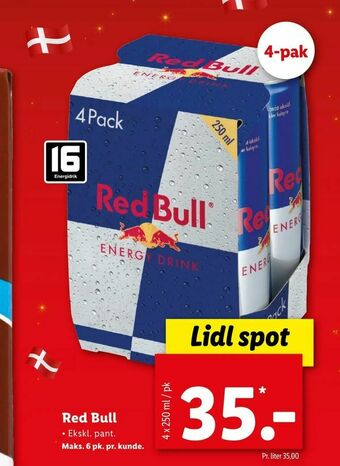 Let-Køb Red Bull tilbud