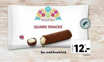 Let-Køb Bar med kvarkfyld tilbud