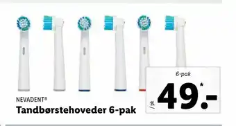 Tandbørstehoveder 6-pak