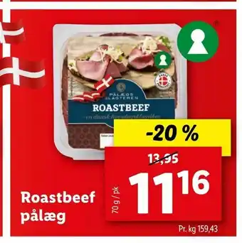 Let-Køb Roastbeef pålæg tilbud