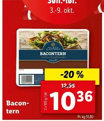 Let-Køb Bacon tern tilbud