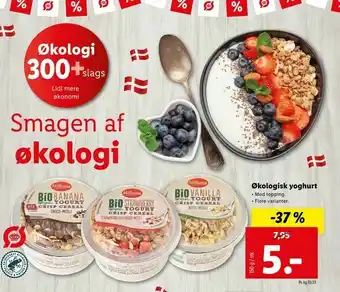 Let-Køb Økologisk yoghurt tilbud