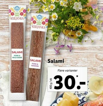 Let-Køb Salami tilbud