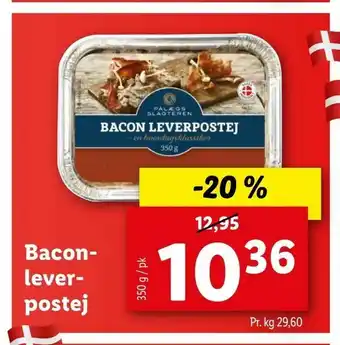 Let-Køb Bacon - lever- postej tilbud