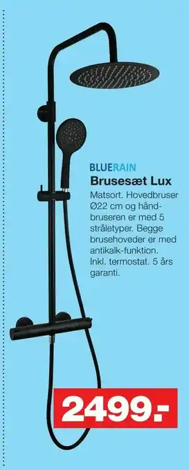Bauhaus Brusesæt Lux tilbud
