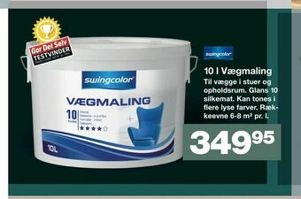 Bauhaus 10 l Vægmaling tilbud