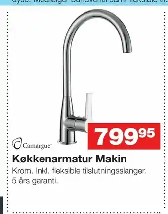 Bauhaus Køkkenarmatur Makin tilbud
