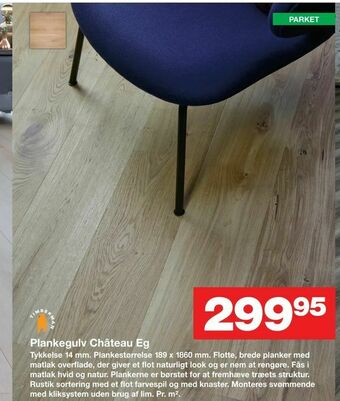 Bauhaus Plankegulv Château Eg tilbud