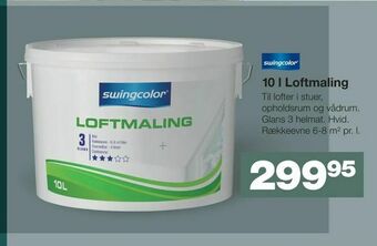 Bauhaus 10 l Loftmaling tilbud