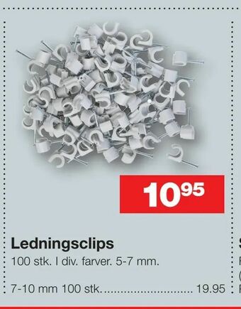 Ledningsclips
