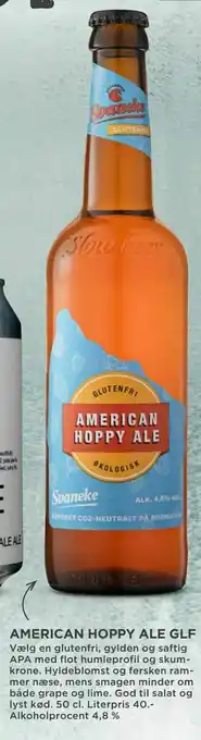 MENY American hoppy ale glf tilbud