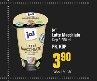 Otto Duborg ja! Latte Macchiato tilbud