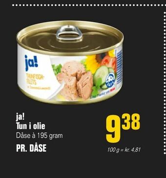 Otto Duborg ja! Tun i olie tilbud