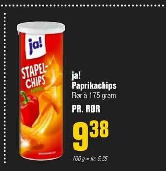 Otto Duborg ja! Paprikachips tilbud