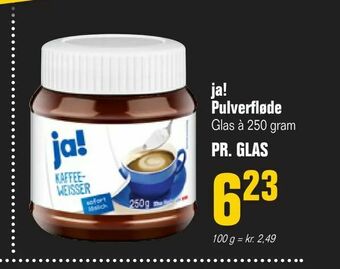Otto Duborg ja! Pulverfløde tilbud