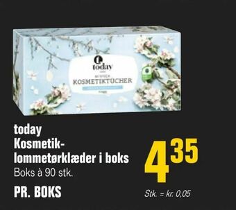 Otto Duborg today Kosmetik lommetørklæder tilbud