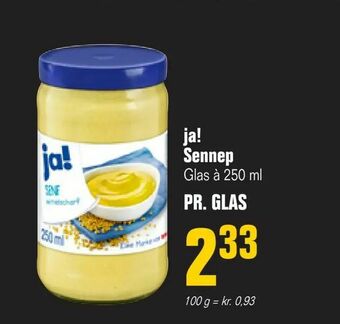 Otto Duborg ja! Sennep tilbud