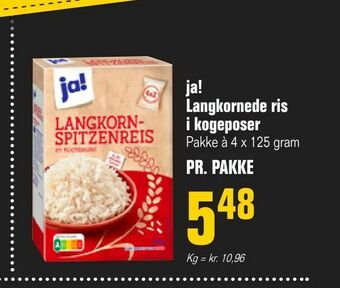 Otto Duborg ja! Langkornede ris i kogeposer tilbud