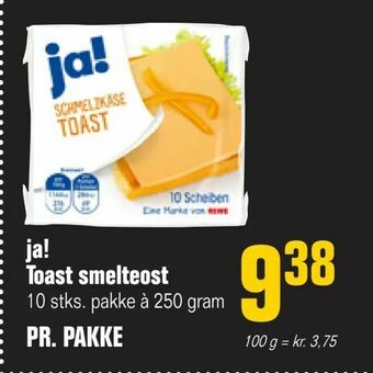Otto Duborg ja! Toast smelteost tilbud