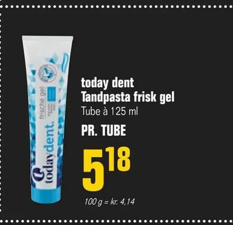 Poetzsch Padborg today dent Tandpasta frisk gel tilbud