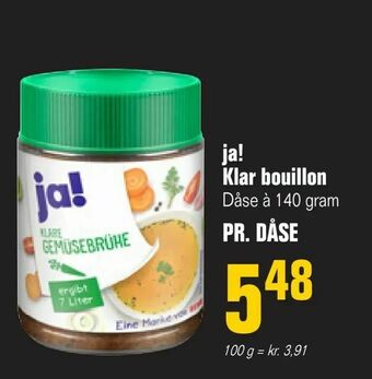 Poetzsch Padborg ja! Klar bouillon tilbud