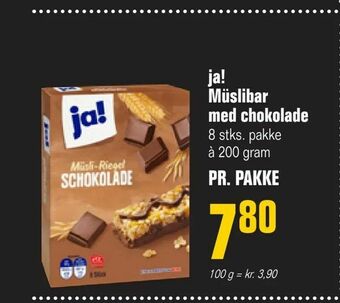 Poetzsch Padborg ja! Müslibar med chokolade tilbud